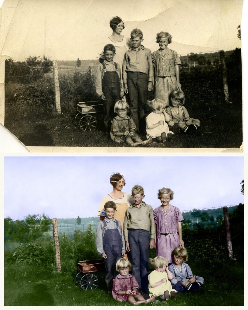 1927 Restoration and Colorization