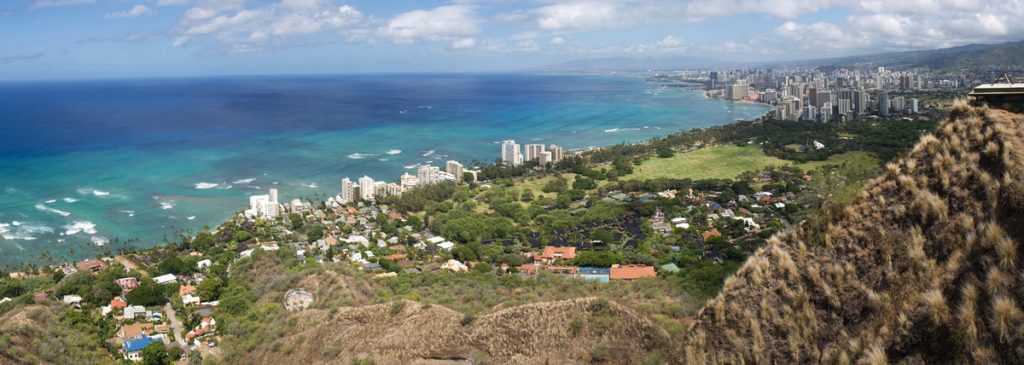 Diamondhead view, Hawaii